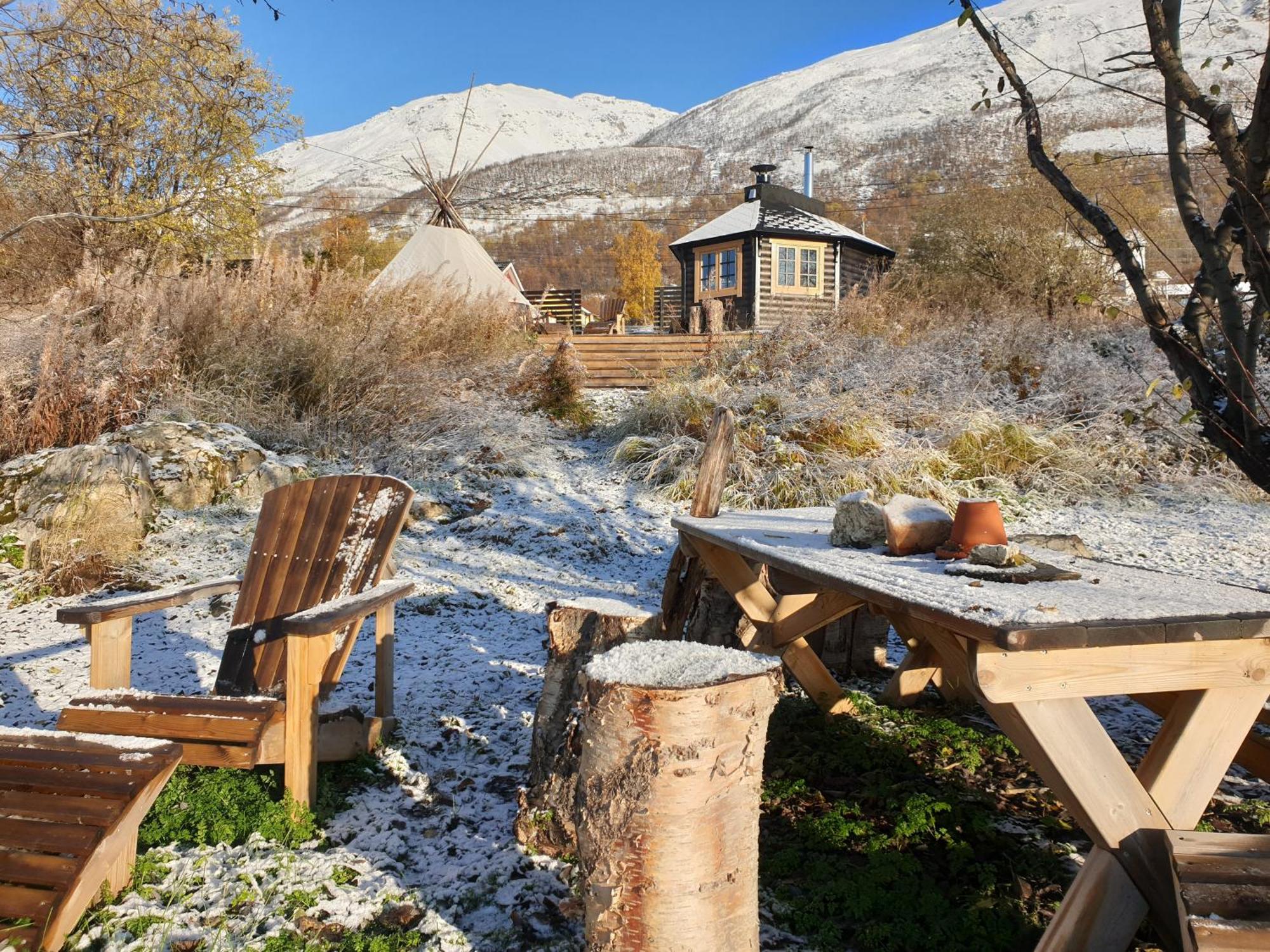 Olderdalen Ski Camp المظهر الخارجي الصورة